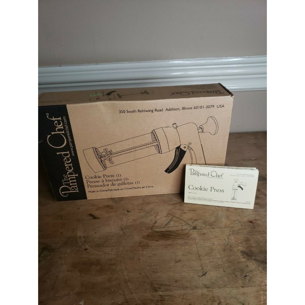 Pampered Chef 1525 Cookie Press